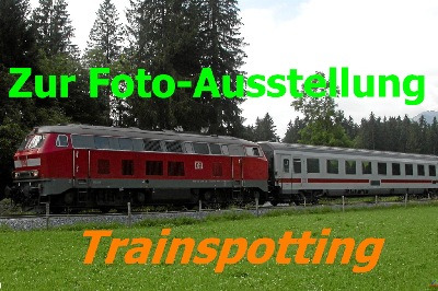 Eingang zum Album TRAINSPOTTING